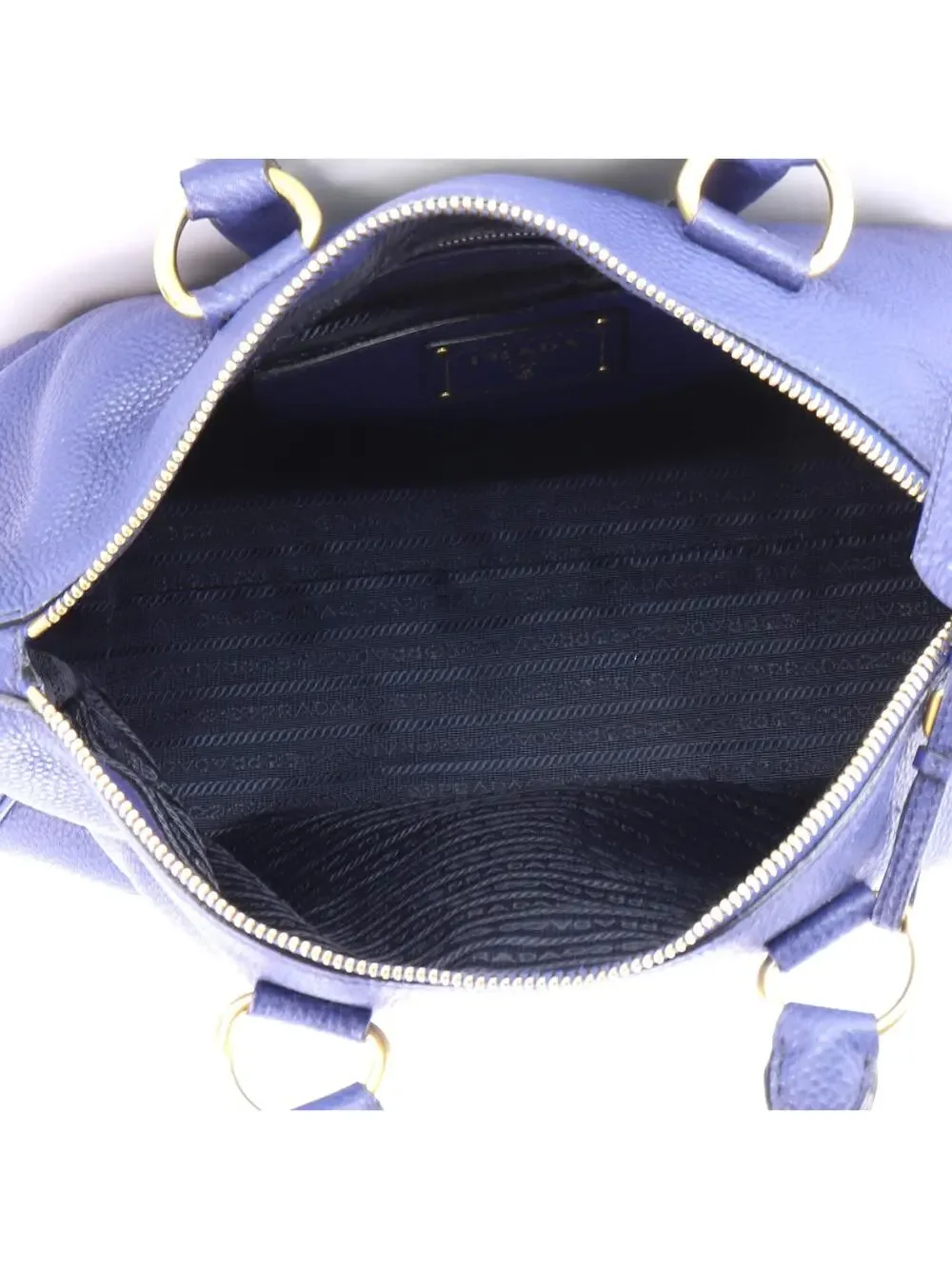 Prada Convertible Boston Bag Vitello #295220P71B